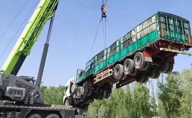 凉城道路脱困救援案例